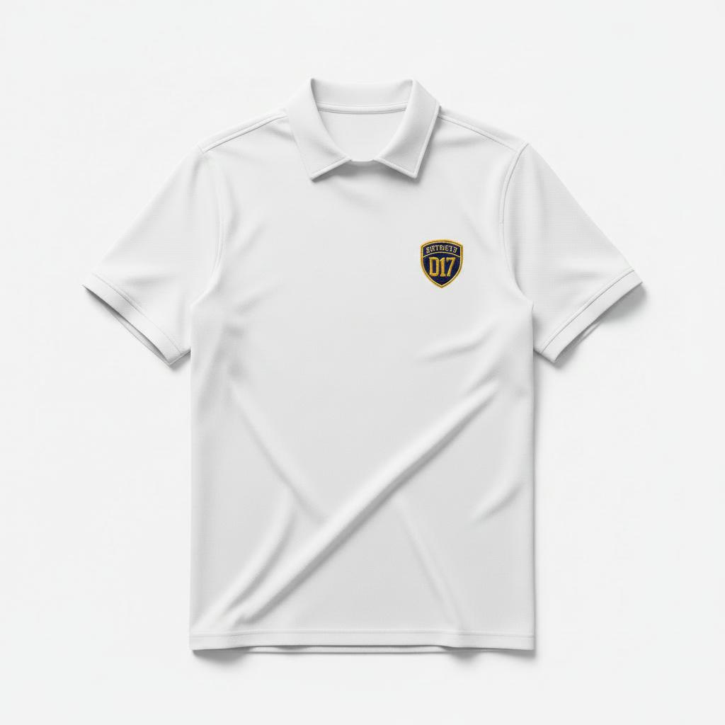 DISTRICT17 Golf T-Shirt - White
